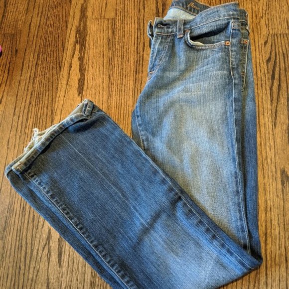 7 For All Mankind Denim - 7 for All Mankind Flares Size 27 (Slim)